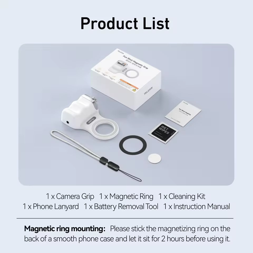 Poignée MagSafe TELESIN – Grip Photo Pro