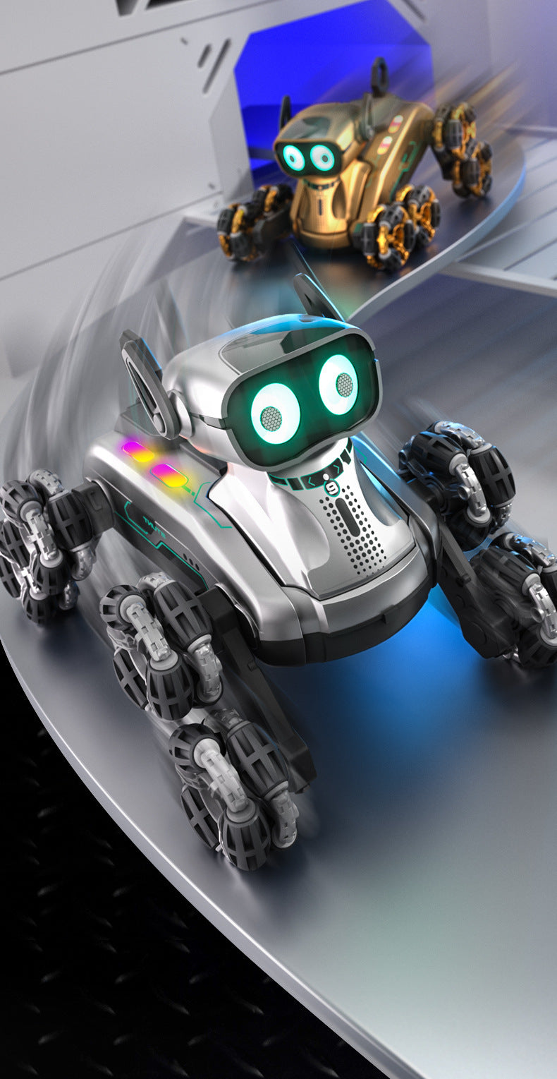 Robot Dog Stunt 8 Roues – Ultra Agile & Lumineux