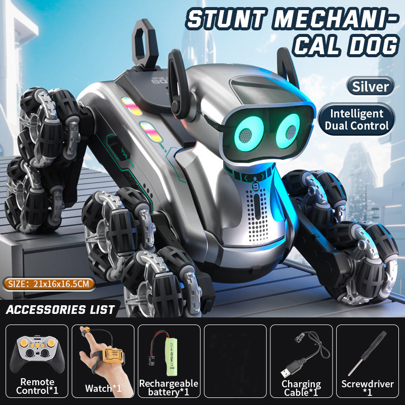 Robot Dog Stunt 8 Roues – Ultra Agile & Lumineux